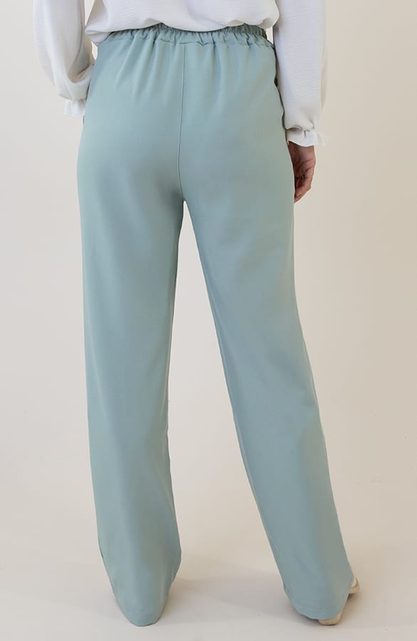 Pantalon Wide Leg Mint – shoparchief, foto 9