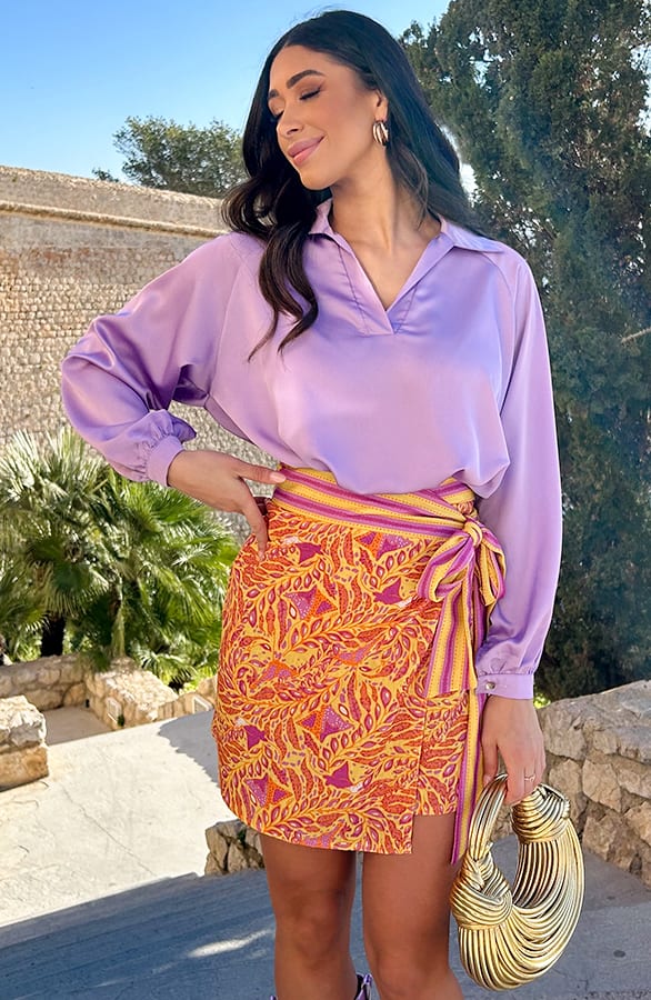 Wrap Skirt Blossom – shoparchief, foto 4