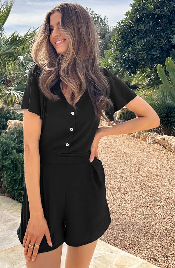 Toscane Playsuit Zwart – shoparchief, foto 4
