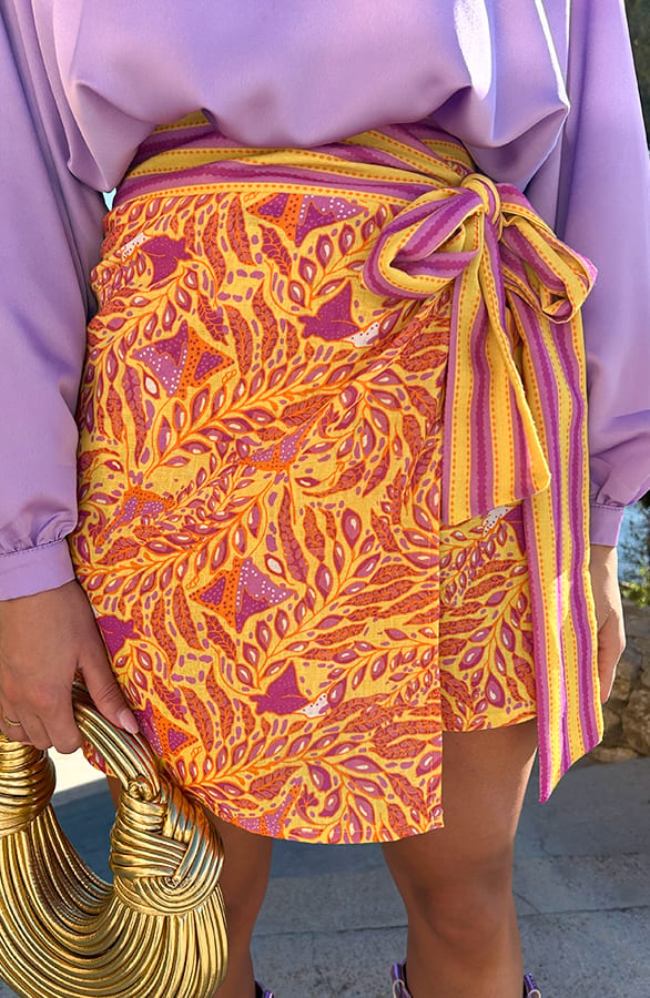 Wrap Skirt Blossom – shoparchief, foto 1