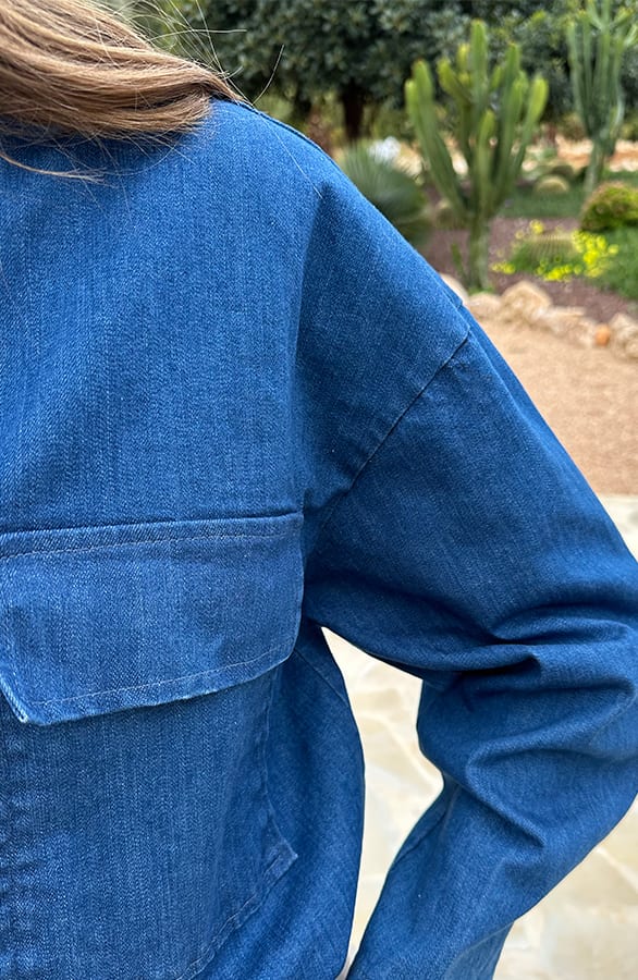 Bomber Jacket Denim – jassen, foto 7