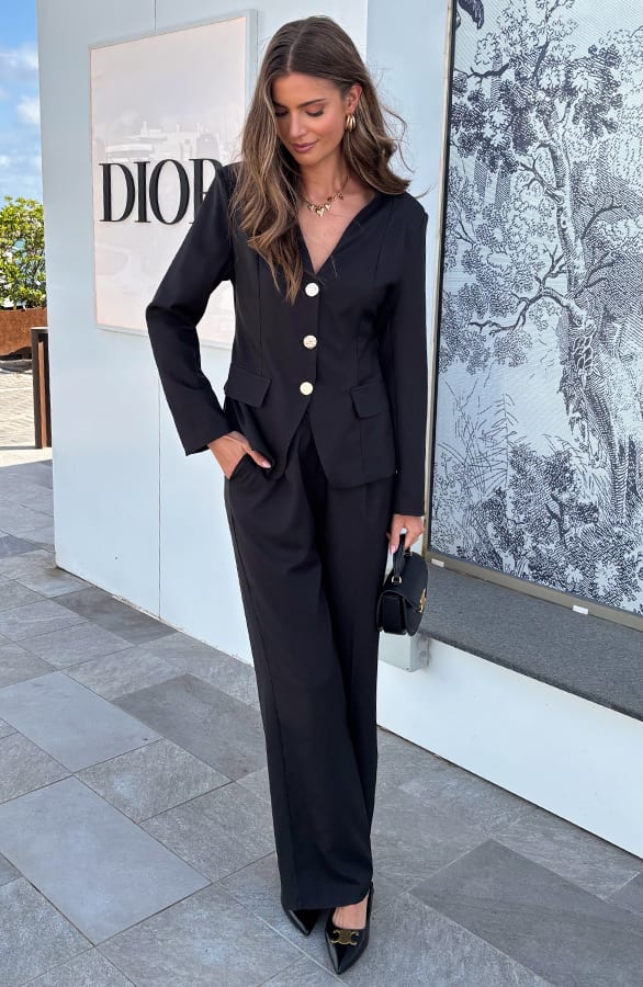 Classy Muse Taillierter Blazer Black, Shoparchiv, Foto 5