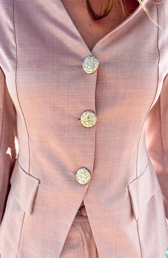 Classy Muse Getailleerde Blazer Dust Roze – shoparchief, foto 11