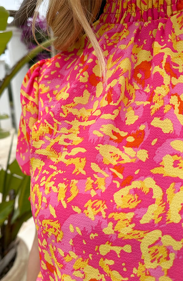 Col Top Gelato Print Fuchsia Yellow – shoparchief, foto 5