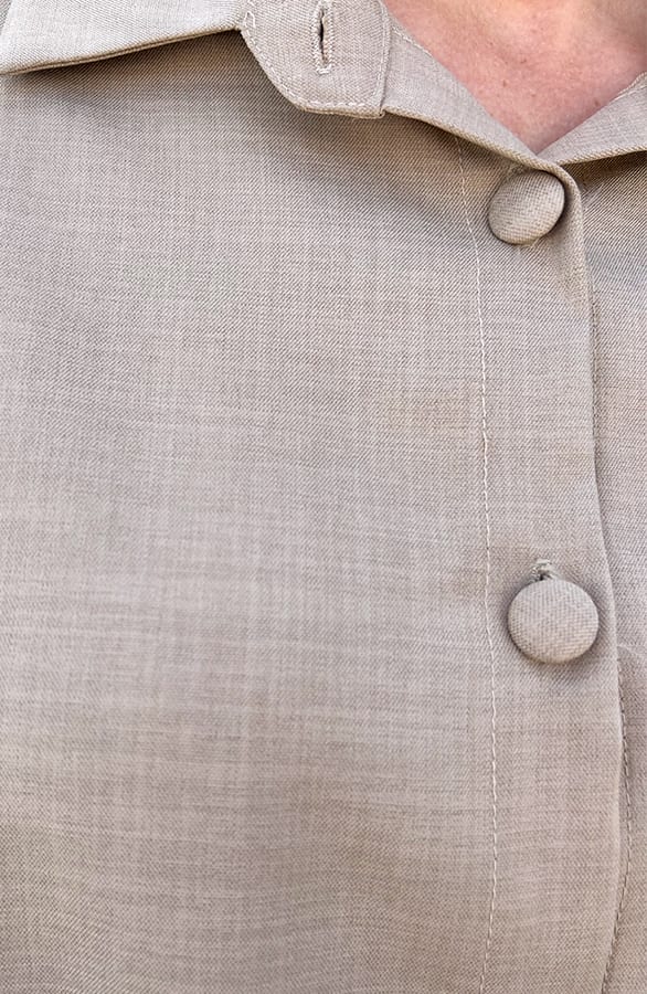 Muse Detailed Oversized Bluse Dark Beige, Shoparchiv, Foto 2