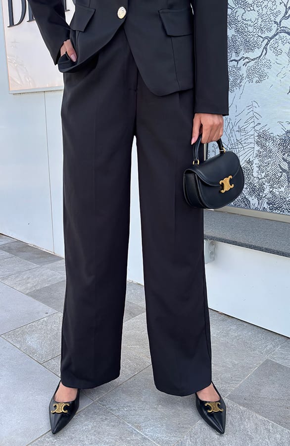 Muse Pantalon Zwart – shoparchief, foto 1