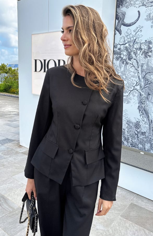 Ultimate Muse Button Blazer Zwart – shoparchief, foto 4