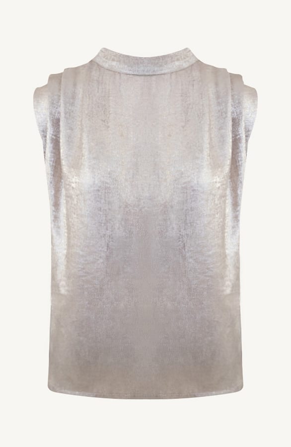 Metallic Most Needed Top Gold