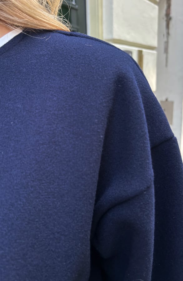 Bomberjacket Met Rits Marine – jasjes en vesten, foto 8