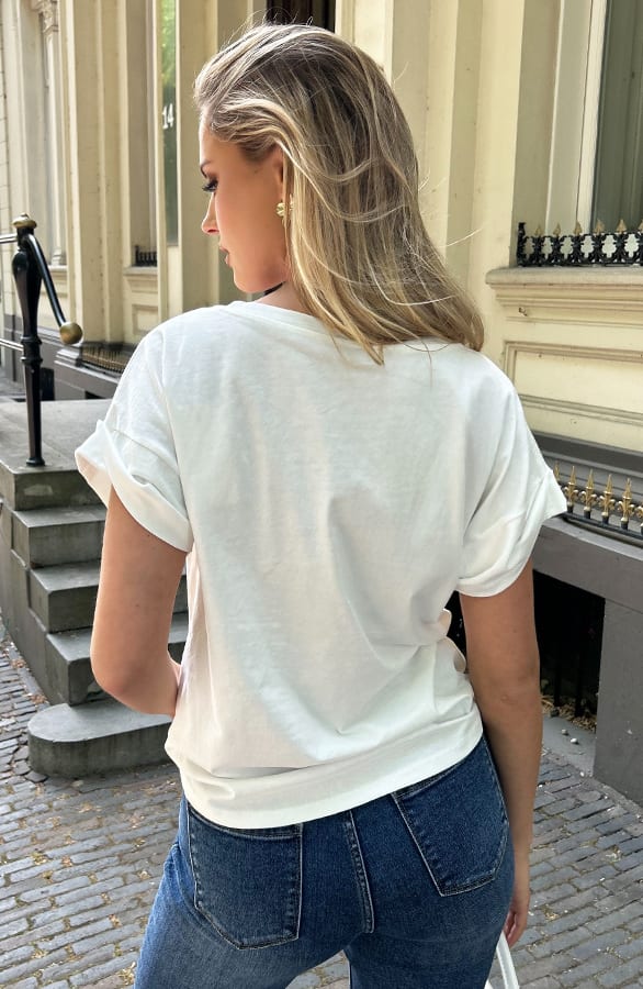 Montebello T-shirt Off-White – shoparchief, foto 5