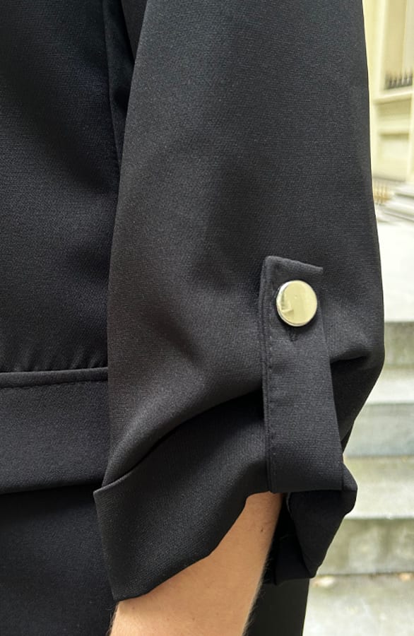 Oversized Blazer Limited Zwart – shoparchief, foto 6