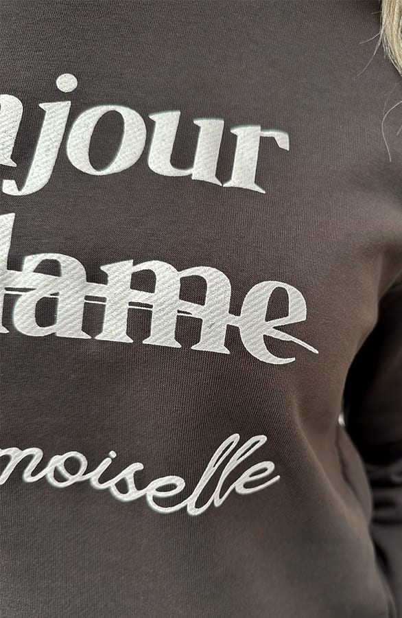 Bonjour Mademoiselle Sweater Choco – truien, foto 5