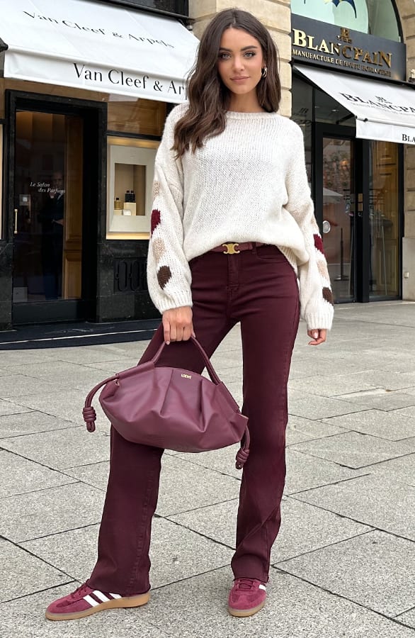 Cozy Hearts Sweater Beige – truien, foto 7