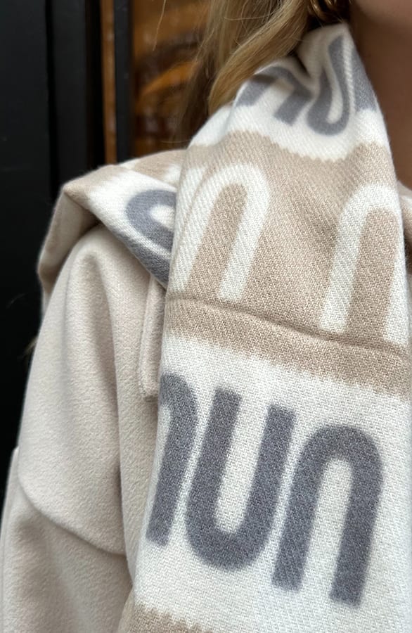 Fashion Statement Sjaal Beige – alle accessoires, foto 4