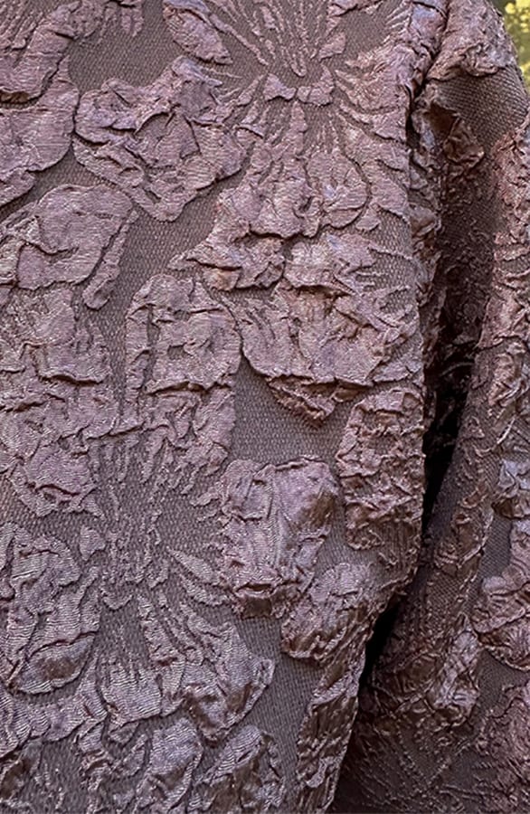 Jacquard Pofmouwen Top Choco – tops, foto 5
