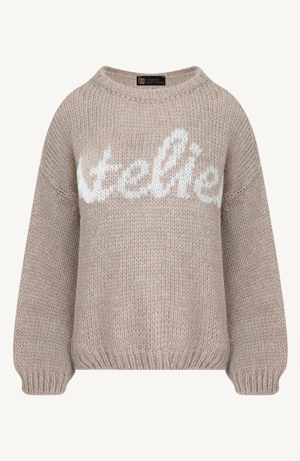 Knitted Atelier Pullover Beige, Pullover und Sweater, Foto 7