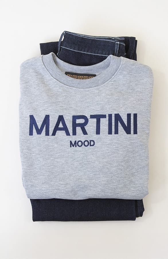 Martini Mood Sweater Grijs – shoparchief, foto 1