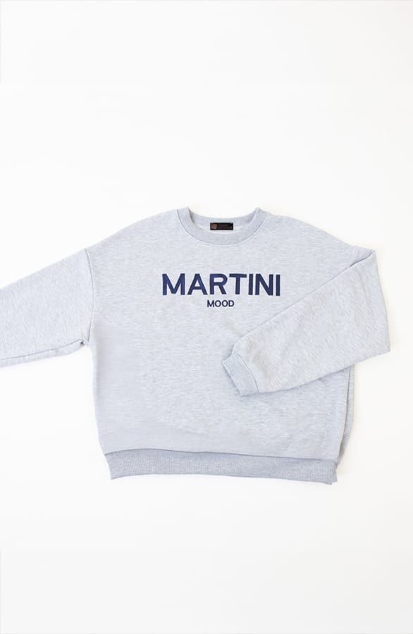 Martini Mood Sweater Grijs – shoparchief, foto 2