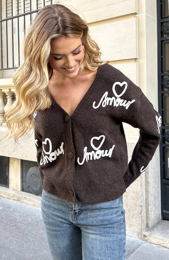 Soft Amour Vest Choco – shoparchief, foto 3