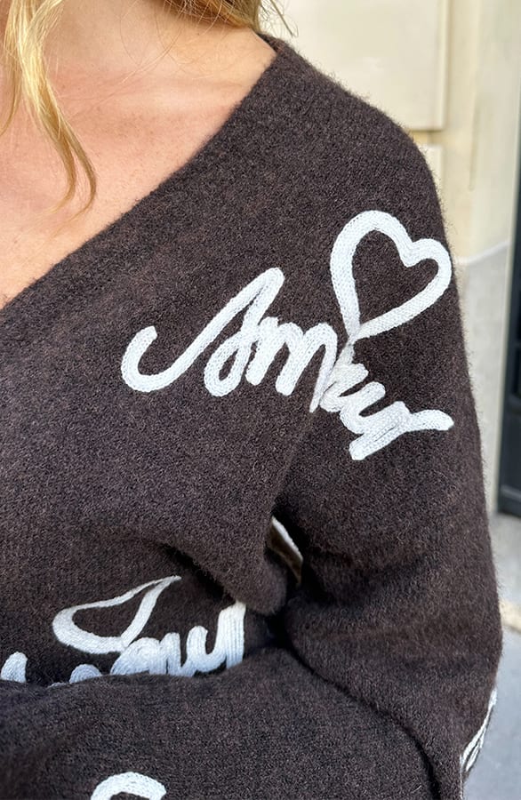 Soft Amour Vest Choco – shoparchief, foto 5