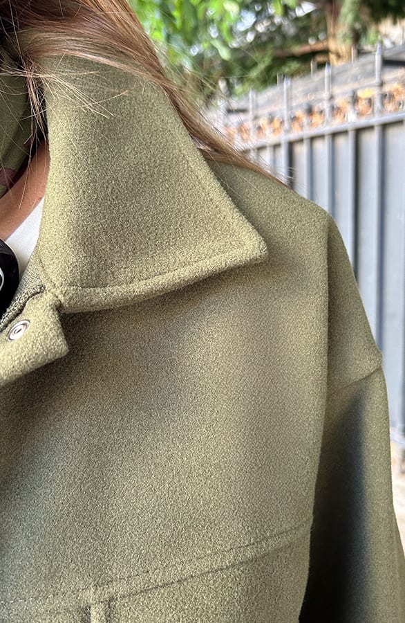 Soft Jacket Met Klepzakken Army – jassen, foto 4