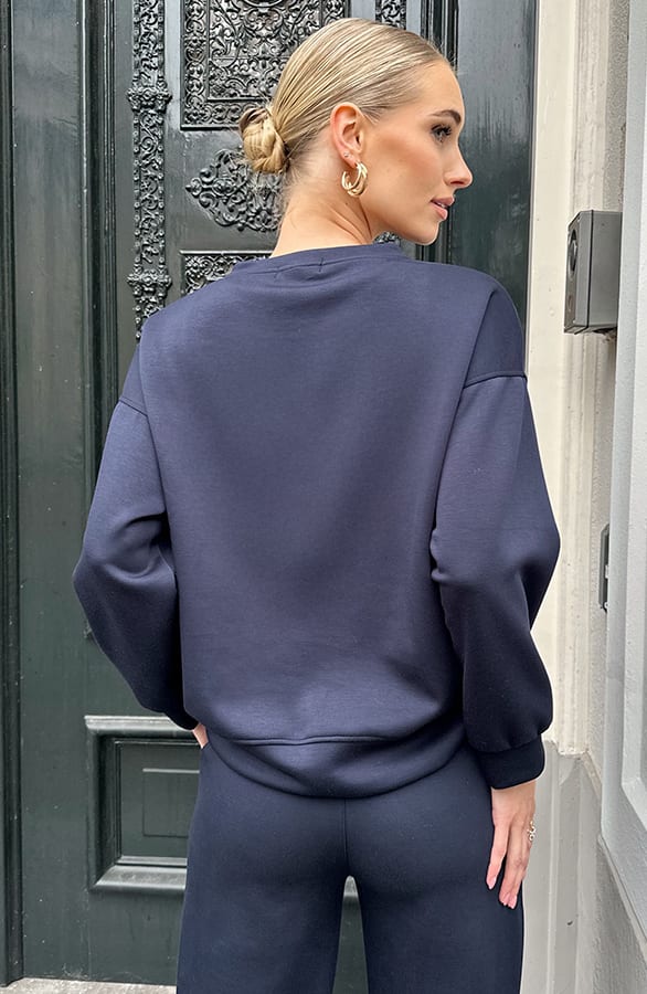 Oversized La Trui Marine – truien, foto 4