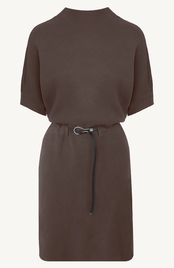 Short Sleeve Jurk Choco – jurken, foto 3