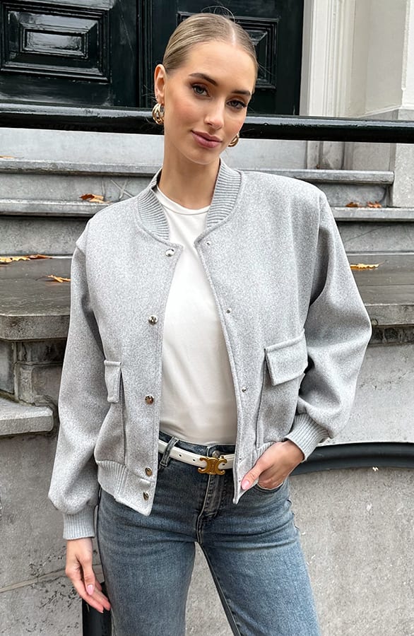 Soft Bomberjacket Grey – shoparchief, foto 6