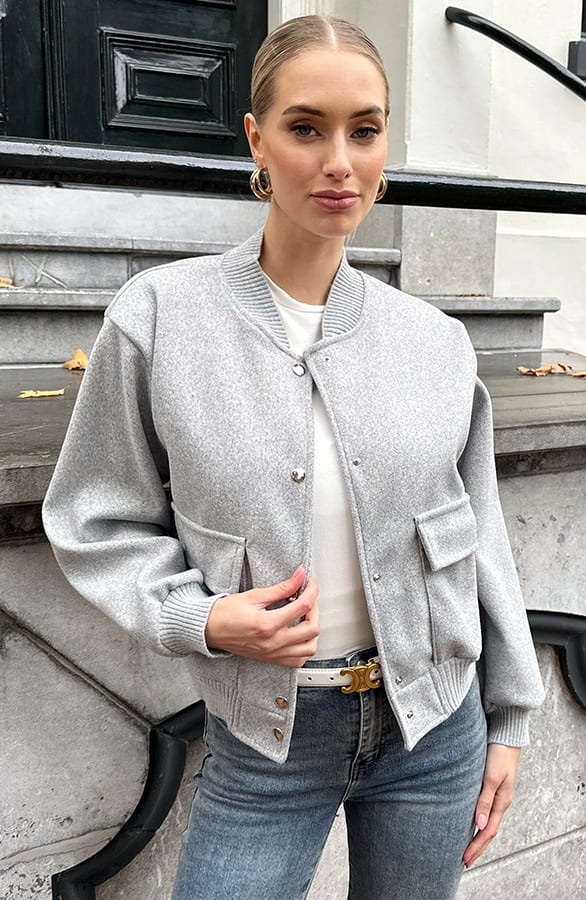 Soft Bomberjacket Grey – shoparchief, foto 9