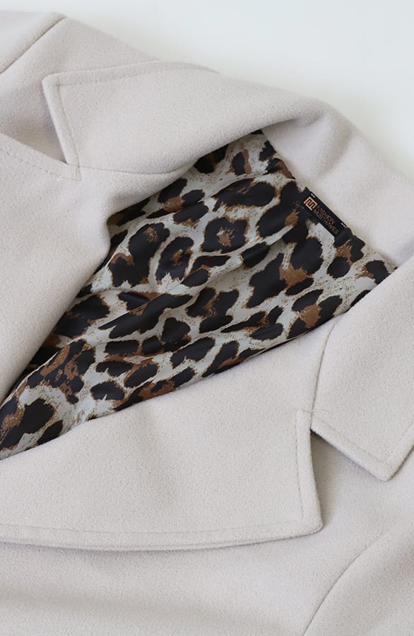 Soft Coat mit Leopard Lining Beige, Shoparchiv, Foto 8