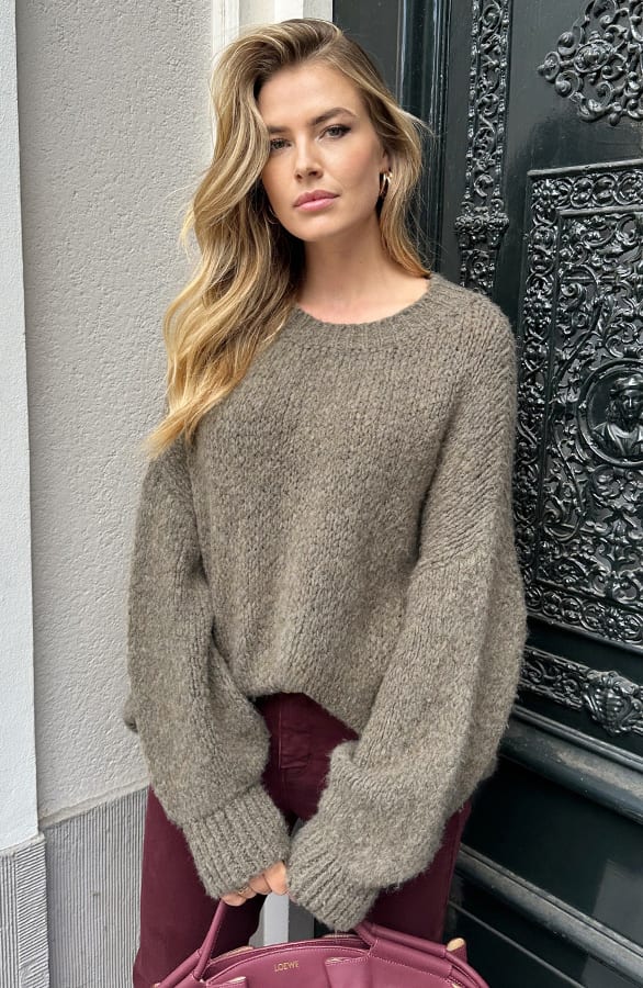 Soft Oversized Pullover Latte, Foto 6