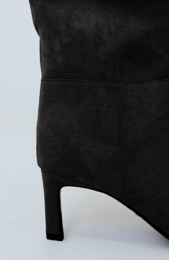 Suede Laarzen Zwart – alle schoenen, foto 2