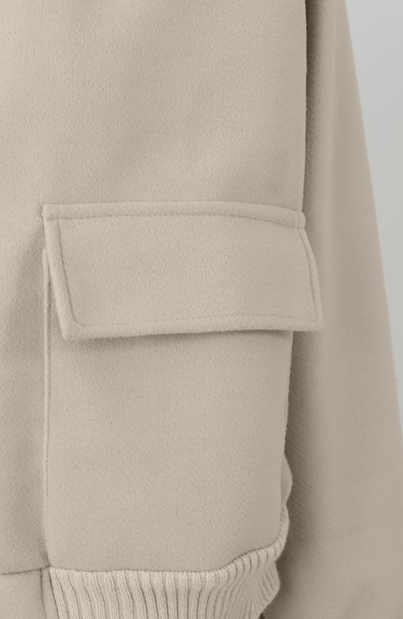 Soft Bomberjacke Beige, Mäntel, Foto 5