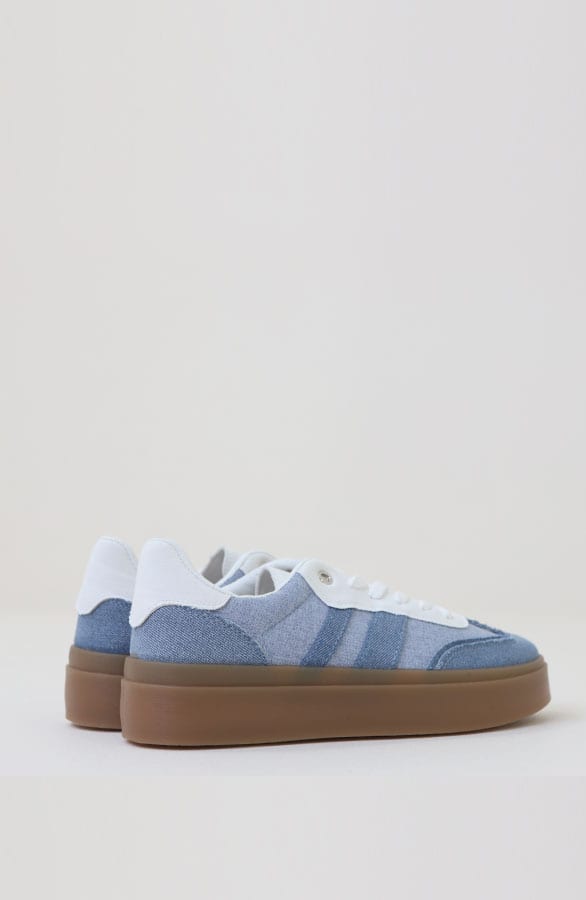 Casual Sneaker Jeansblauw – alle schoenen, foto 4