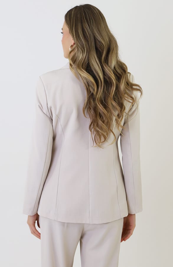 Classic Dames Blazer Beige – blazers, foto 6