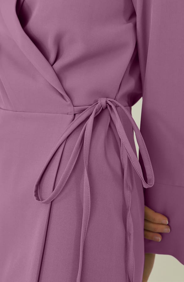Classic Elegant Blazer Dress Mauve 2.0 – jurken, foto 6