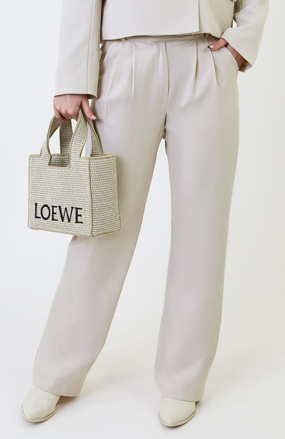 Palazzo Pantalon Beige – broeken, foto 2