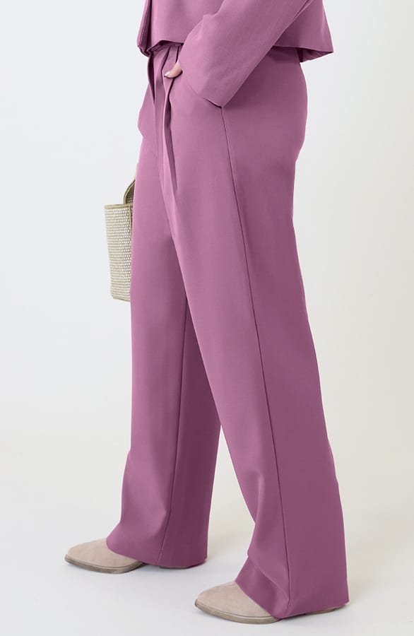 Palazzo Pantalon Mauve 2.0 – broeken, foto 5