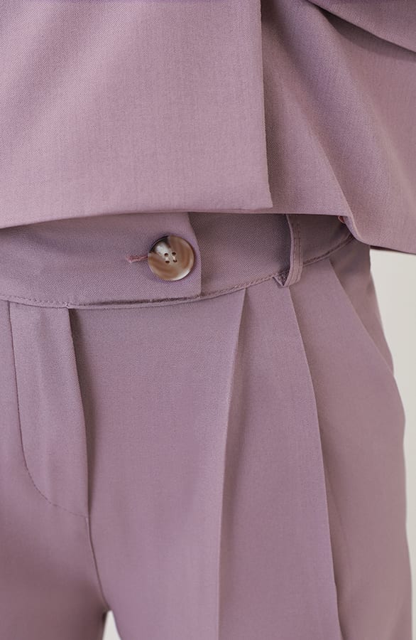 Palazzo Pantalon Mauve – broeken, foto 4