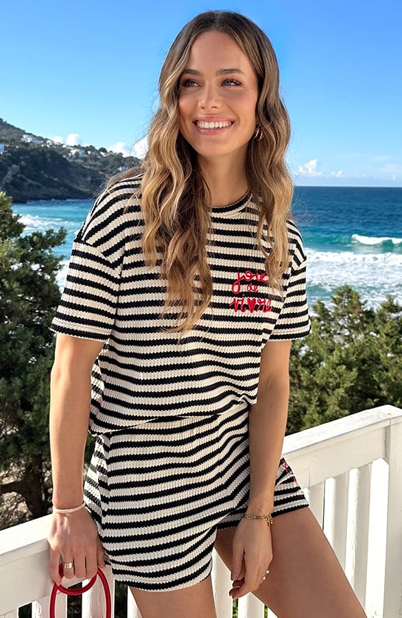 Joie De Vivre Stretch Top Zwart – tops, foto 3