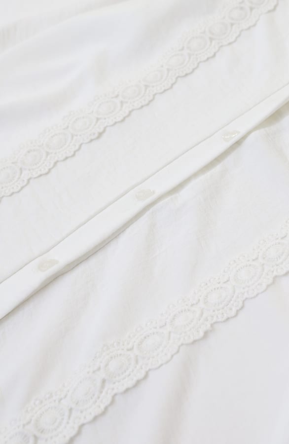 Kanten Lace Blouse Ecru – blouses, foto 4