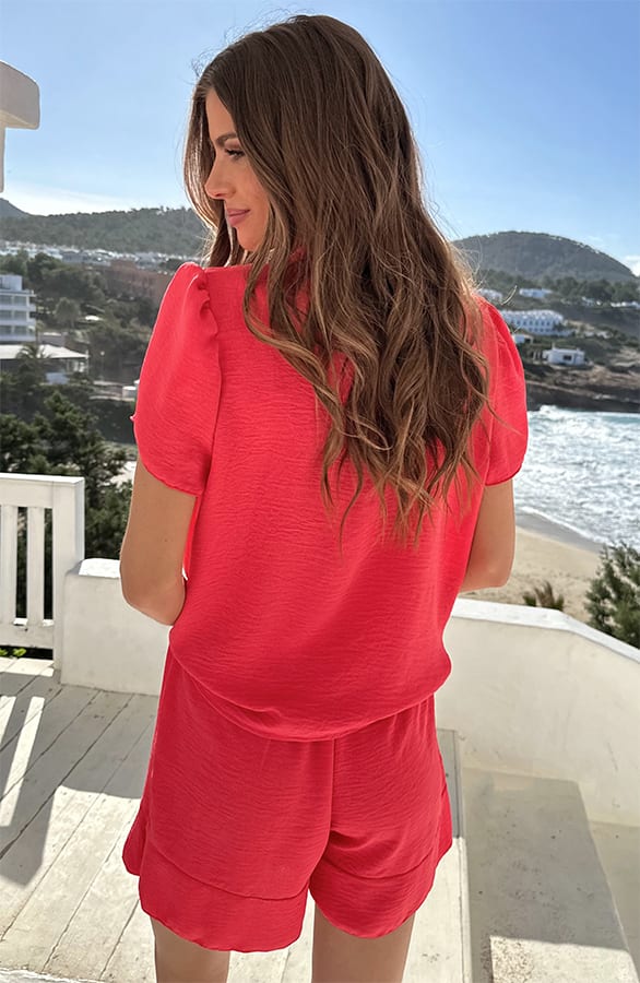 Liv Col Top Koraal – tops, foto 4