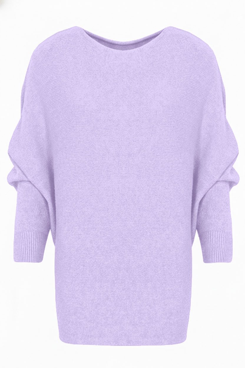 Oversized Soft Pullover Soft Lila, Foto 5