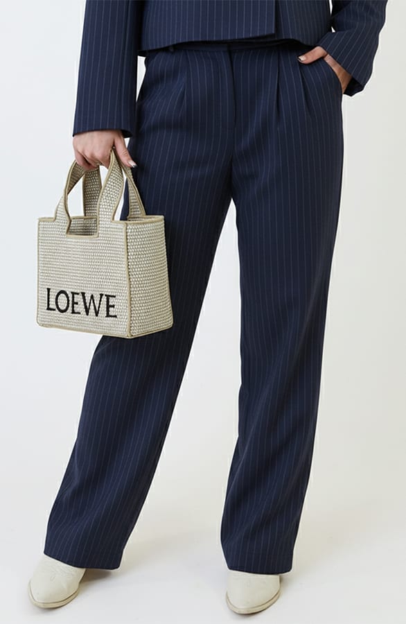 Palazzo Pantalon Navy Stripes – broeken, foto 2