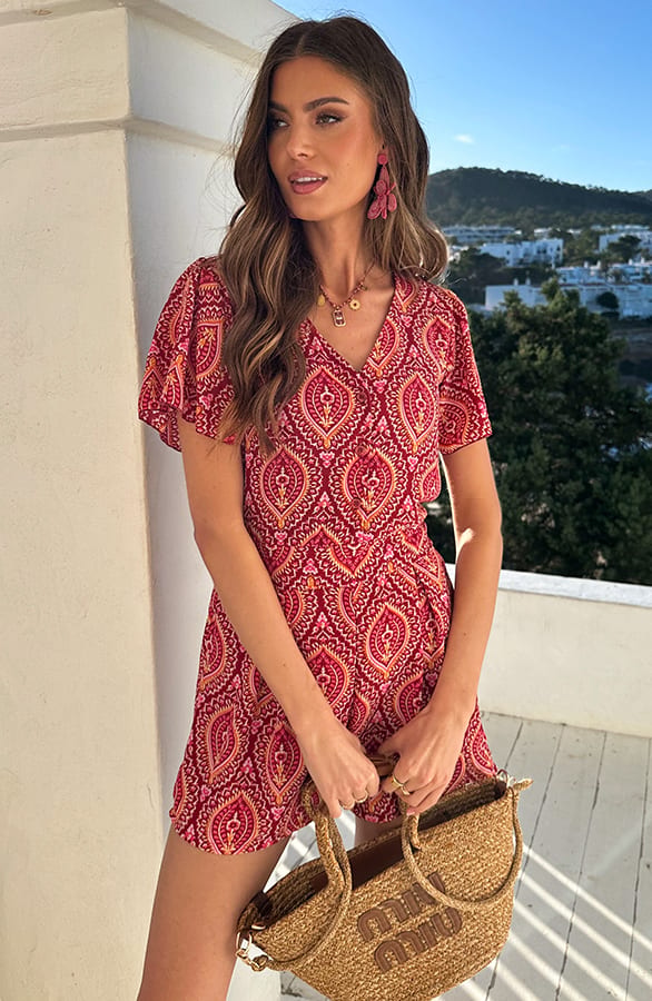 Playsuit Rosso Koraal