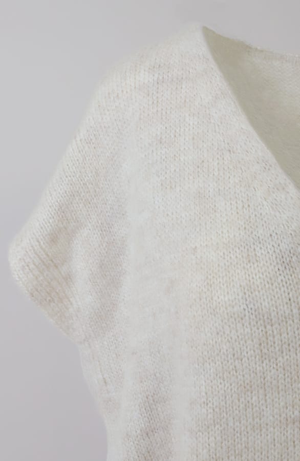 Cardigan Short Sleeve Light Beige, Westen, Foto 5