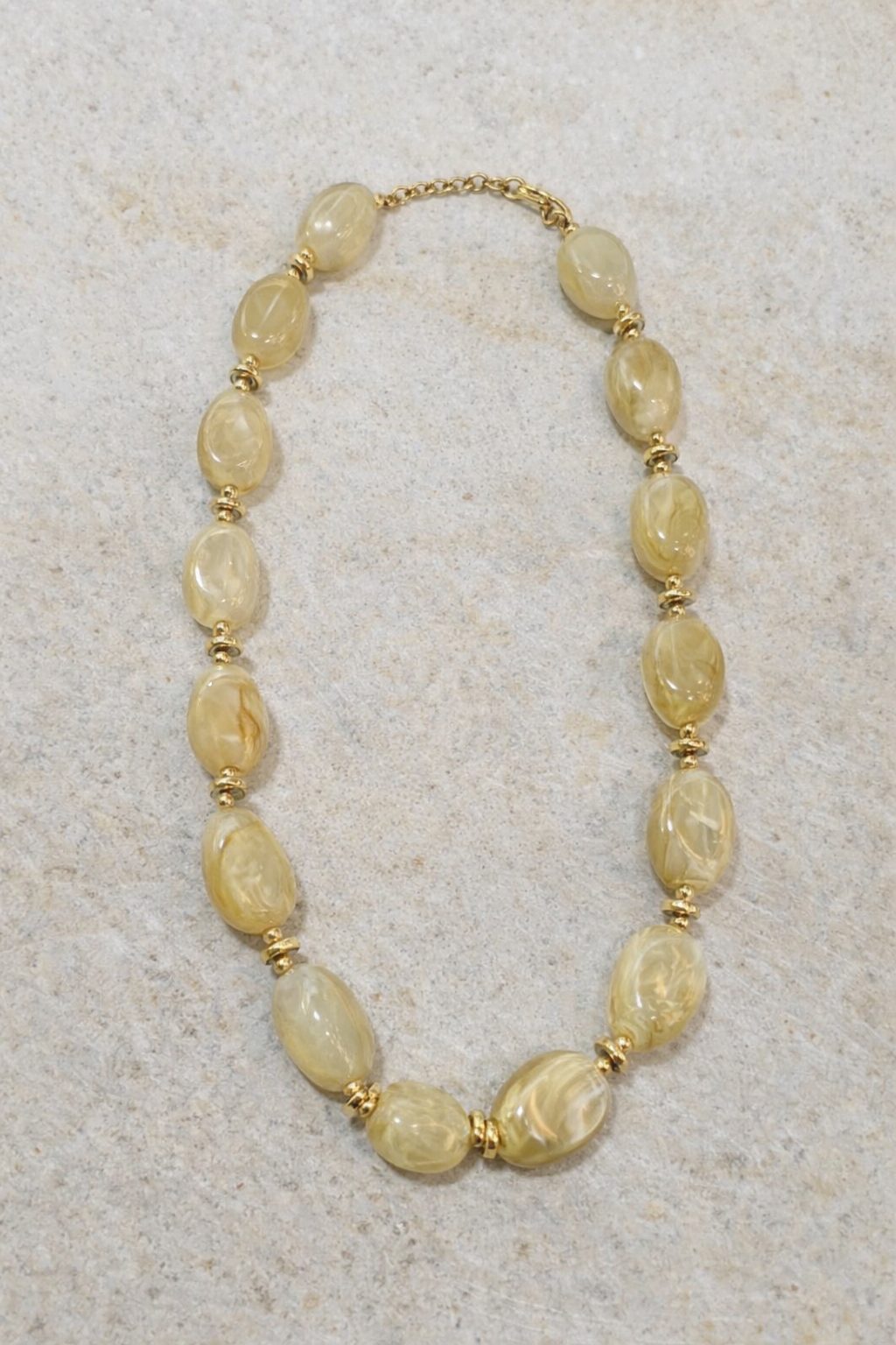 Marble Ketting Beige – alle accessoires, foto 2