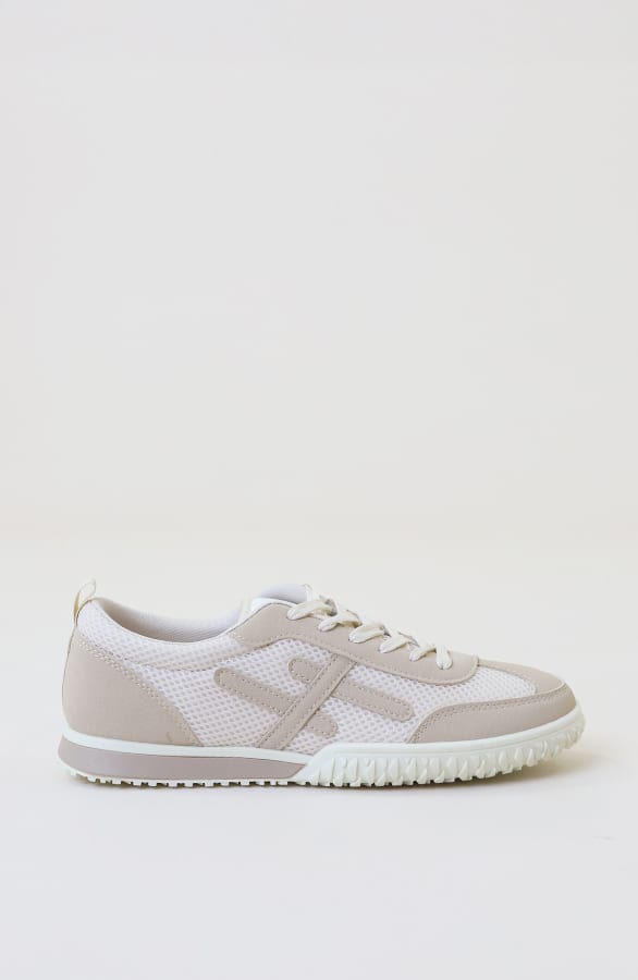 Mesh Dames Sneakers Beige – alle schoenen, foto 2