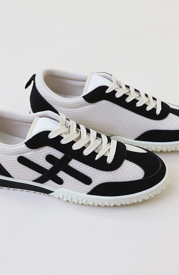 Mesh Dames Sneakers Zwart – alle schoenen, foto 3