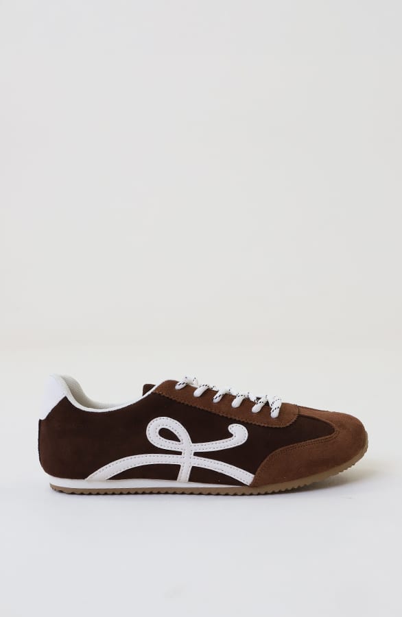 Retro Suede Runner Sneaker Choco – alle schoenen, foto 3
